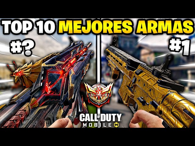 THE 10 BEST RANKED WEAPONS FOR THE NEW COD MOBILE SEASON / NEW COD MOBILE SEASON 6 S1