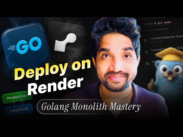 From Localhost to Production in Minutes with Render | Golang Monolith Mastery Episode 08