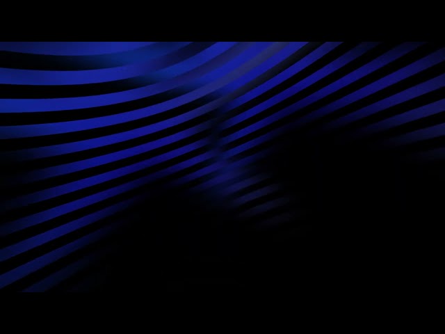Cyclic 3D animation. Abstract minimalist loop background blue abstract background