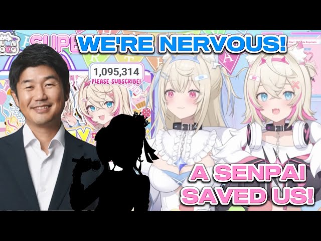 FuwaMoco get nervous when talking to Yagoo [Hololive/FuwaMoco] [EngSub]