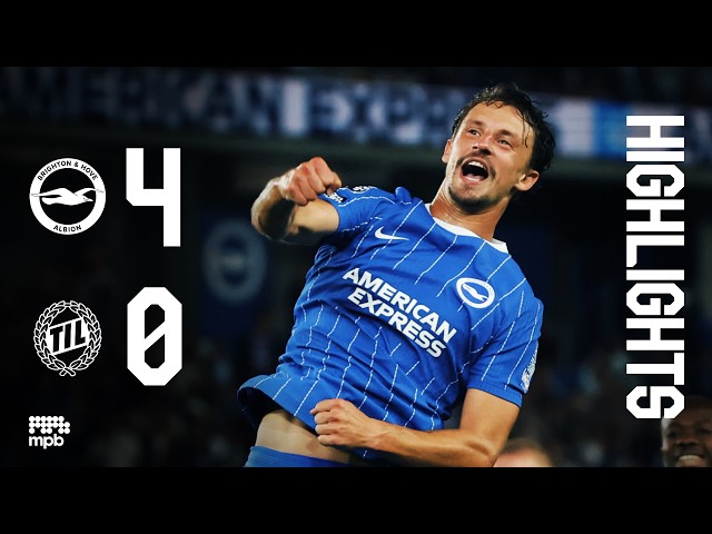 HIGHLIGHTS | Brighton v Tromsø | UEFA Conference League play-off 