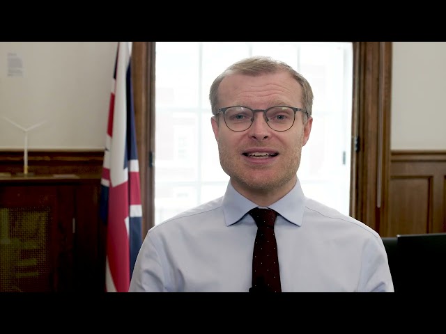 Michael Shanks' message to the 2026 UKERC Annual Assembly