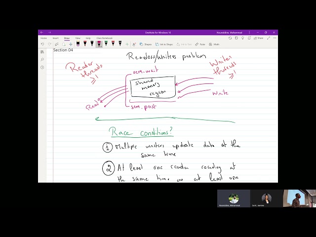 Session 21:  Readers Writers Problem