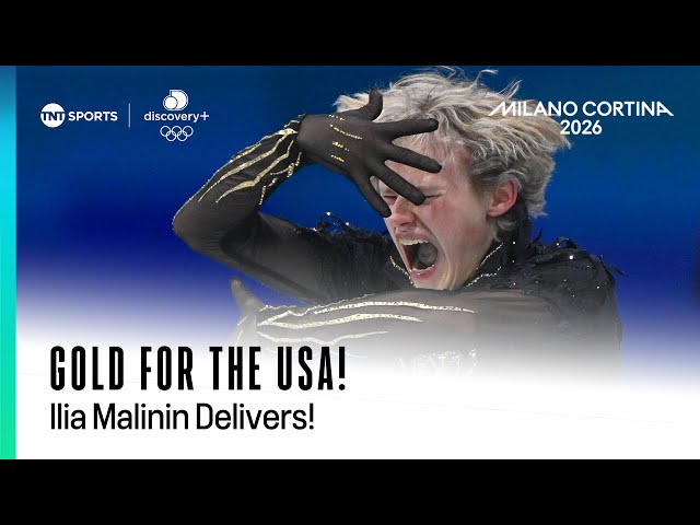 Ilia Malinin Puts In a Top Performance For Team USA 🤩 | Winter Olympics 2026