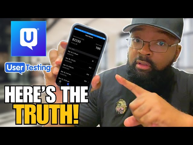 Here’s The HONEST TRUTH About UserTesting | How Much I Made in A Year | Real Review + FAQs