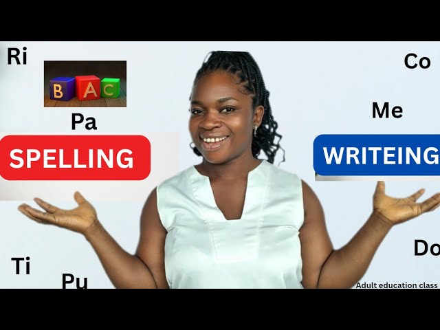 SPELLING-SOUNDS AND WRITEING TRICK/How To -Read And Write English / ENGVID