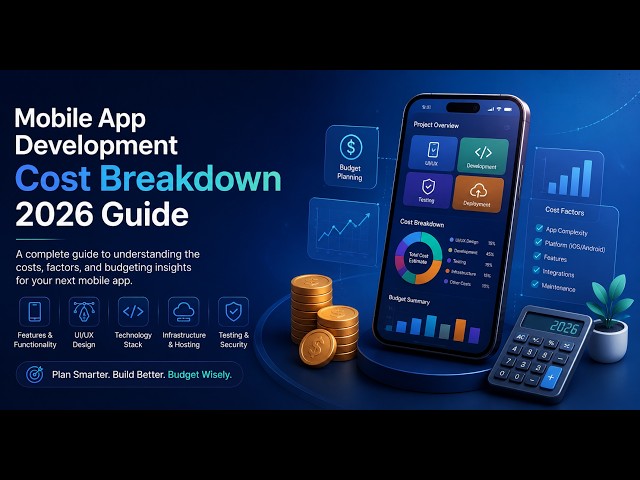 Mobile App Development Cost Breakdown 2026 Guide