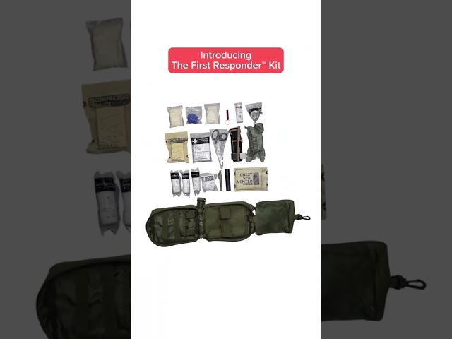 The First Responder™️ Kit has all your trauma needs