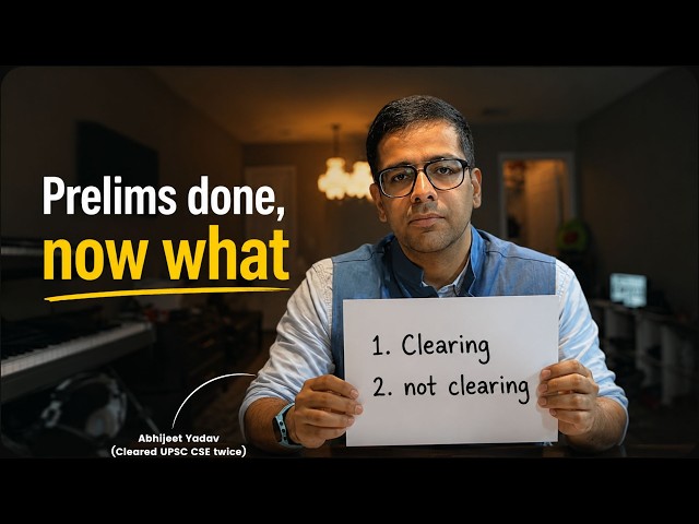 The Truth About Prelims 2026 (And What to Do Next)
