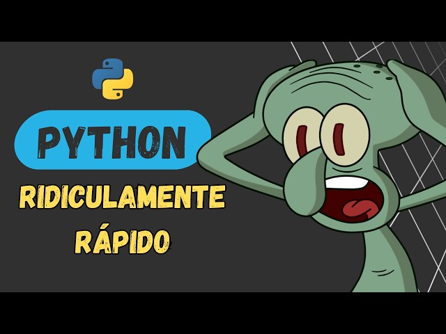 Python RIDICULAMENTE RÁPIDO