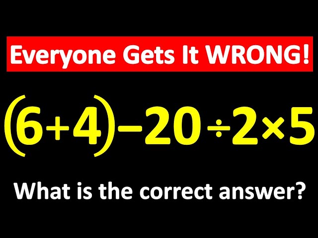 Very Tricky Math Challenge That 99% Get It WRONG! 🔥 Will YOU Get It Right? 🤔🧠