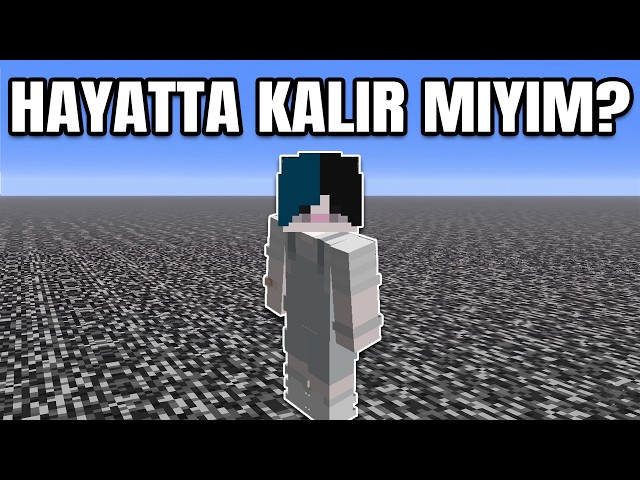 Minecraft Hardcore'da BEDROCK Dünyasında 100 GÜN!