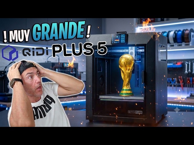 New QIDI PLUS 5 3D Printer - Print HUGE files EASILY, FULL Review @QIDITech