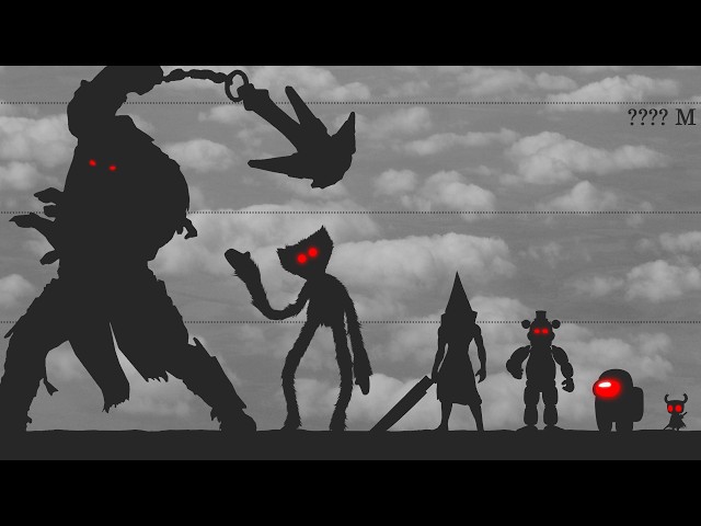 The TRUE Size of Video Game Monsters | Size Comparison (2026)