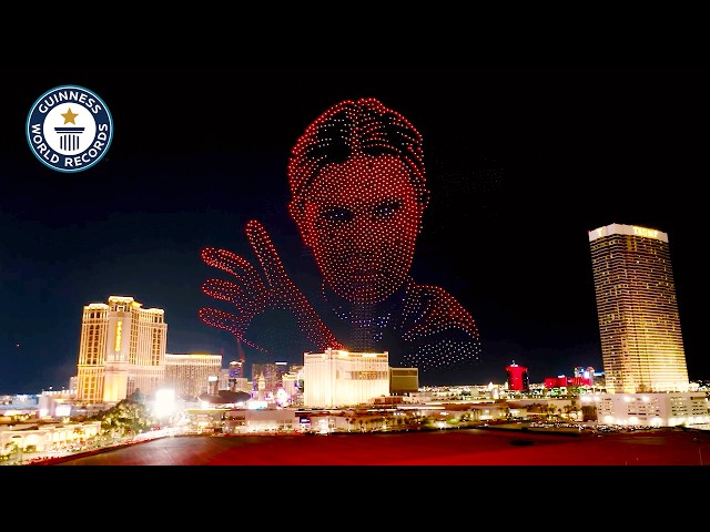 Drone Shows That Broke Records | Guinness World Records