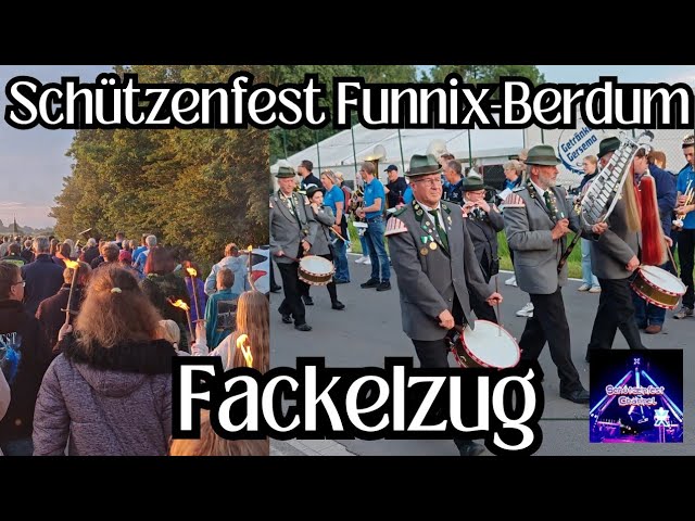 Schützenfest Funnix-Berdum 2025 - Fackelzug