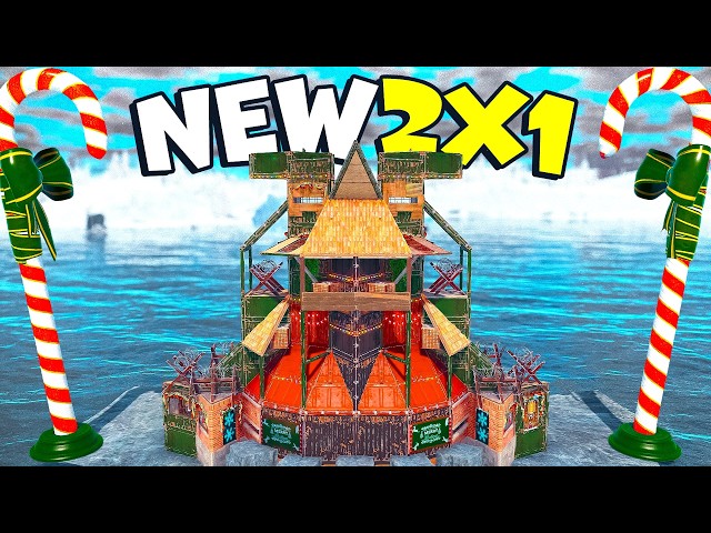 My NEW META 2x1 BASE with DOUBLE BUNKER [2025] - rust base design