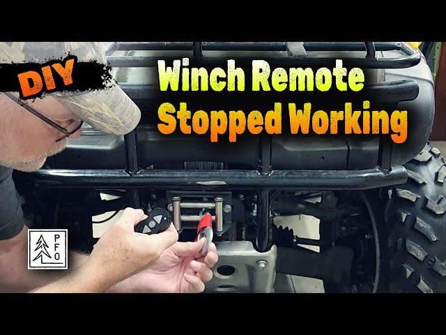 How to fix a Harbor Freight winch remote -Will an Amazon wireless winch remote work?