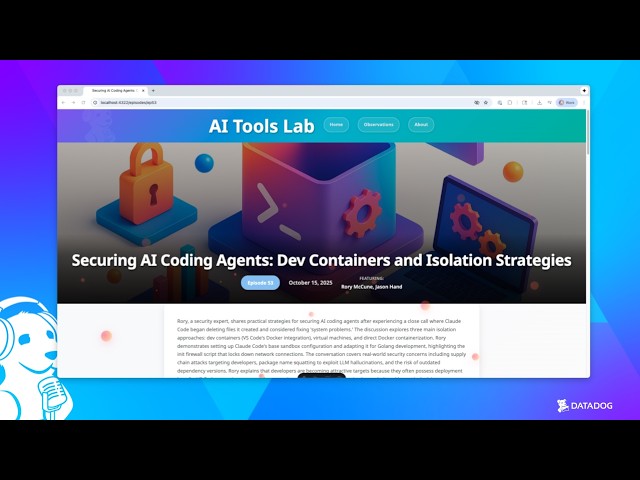 Securing AI Coding Agents: Dev Containers and Isolation Strategies