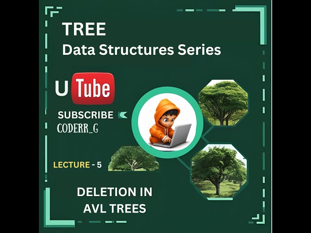 Deletion in an AVL Tree | Self-Balancing BST Deletion Explained