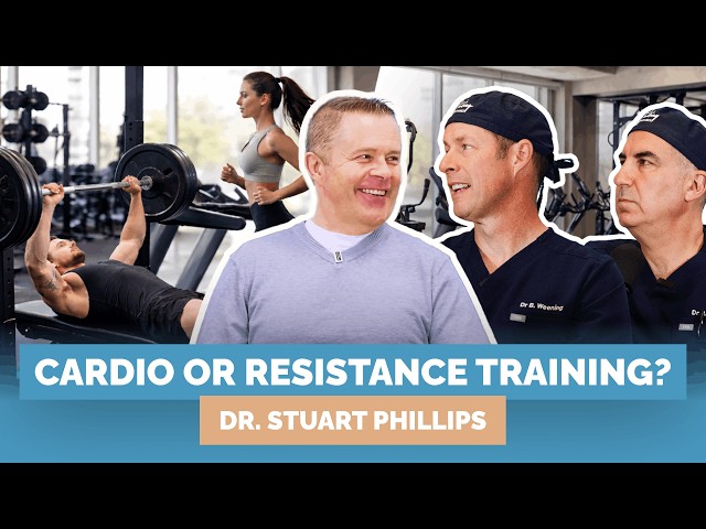 Best Exercise For Longevity: Cardio or Resistance Training With Dr Stuart Phillips!
