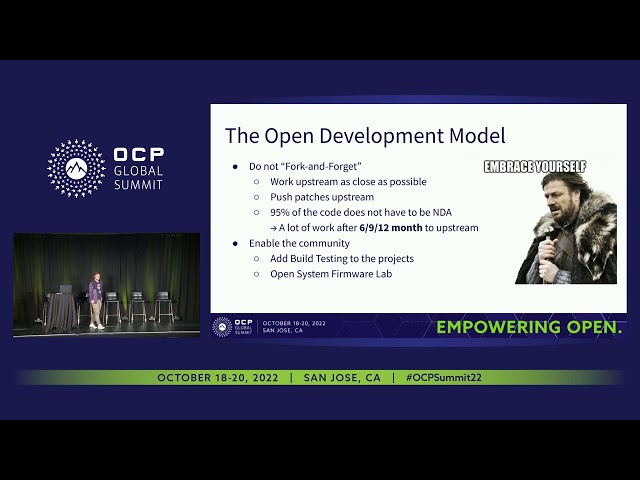 Speed up development and ease maintenance through Open System Firmware