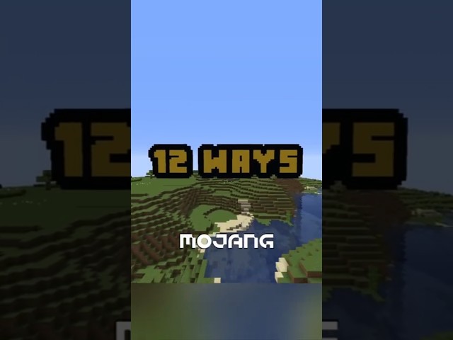 12 Ways to Improve Minecraft!