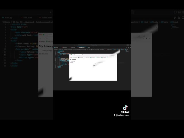 Sqlite & Sqlalchemy #flask  #python #programing #html