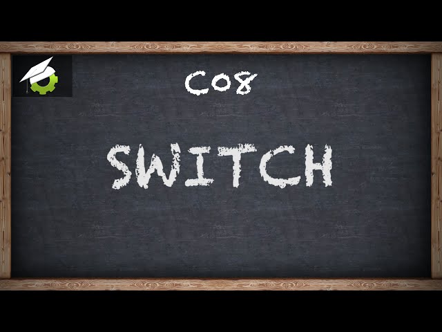 C08 - GameMaker: Studio - Switch