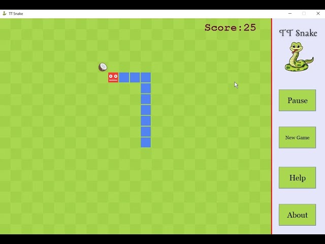 TT Snake - A Game project using Java Swing & Intellij Idea.