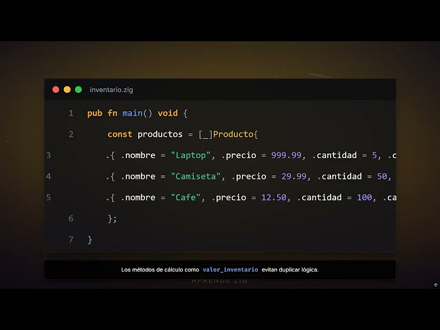 Capítulo 9: Estructuras y tipos personalizados parte 1