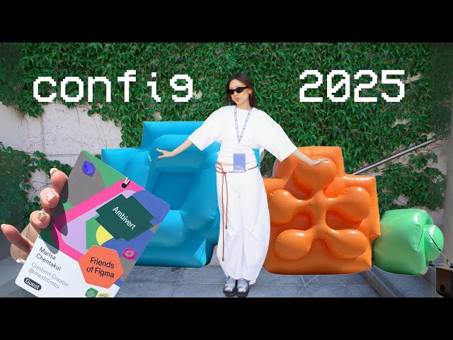 Vlog ✈︎ Design Conference as an Introvert | Config 2025 ⋆