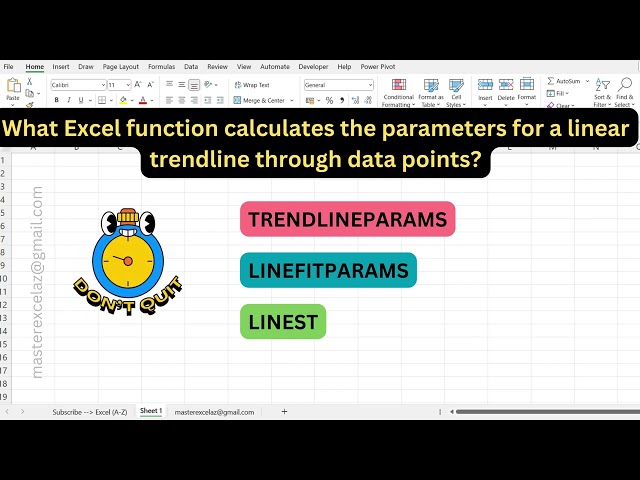 #132 - Excel formula question and answer
