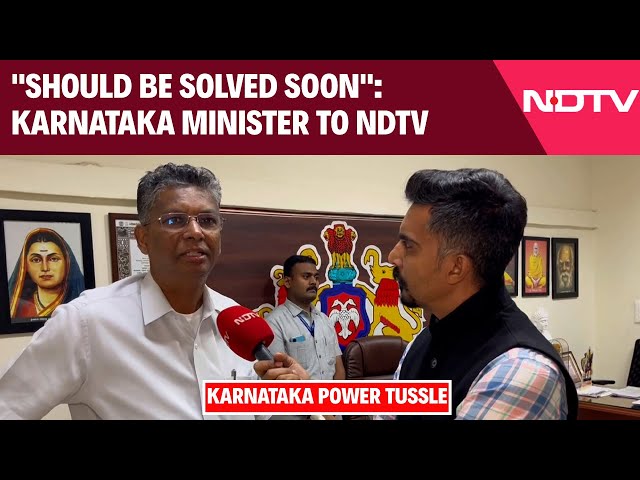 "Should Be Solved Soon": Karnataka Minister To NDTV Amid Leadership Tussle