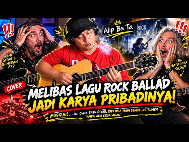 IMPOSSIBLE⁉️ALIP BA TA REINVENTS THIS ROCK BALLAD AS HIS OWN MASTERPIECE❗JUST 1 GUITAR WITH ZERO ...