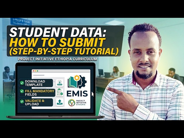 How to Submit Student Data on EMIS | Step-by-Step Tutorial
