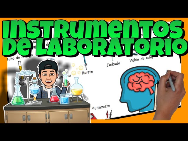 🔬 NOMBRE de los INSTRUMENTOS de LABORATORIO | MATERIALES del LABORATORIO