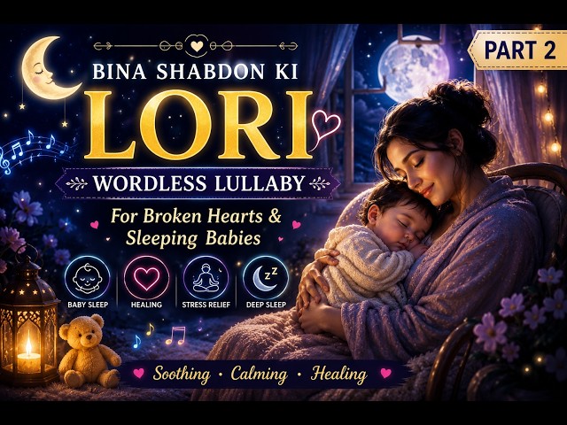 😴 Wordless Lullaby | Deep Sleep Music for Babies & Emotional Healing