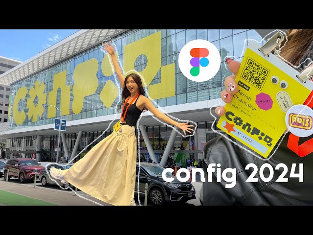 vlog | what happened at config 2024 | figma design conference 🎧