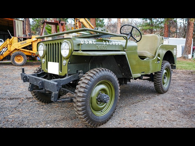1947 Willys-Jeep CJ-2A Walk-around Video