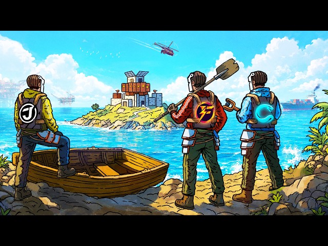 We BUILT on the BEST ISLAND as a TRIO in RUST