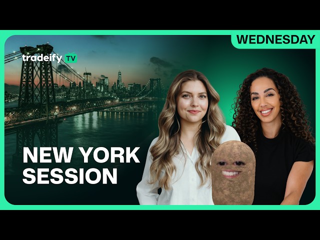 NEW YORK SESSION LIVE! | Tradeify TV | WEDNESDAY 8/5/26