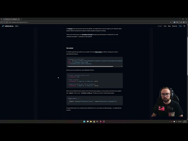 Using Tailwind the right way with .NET