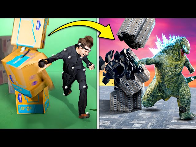 I made a Full-Body Godzilla Simulator
