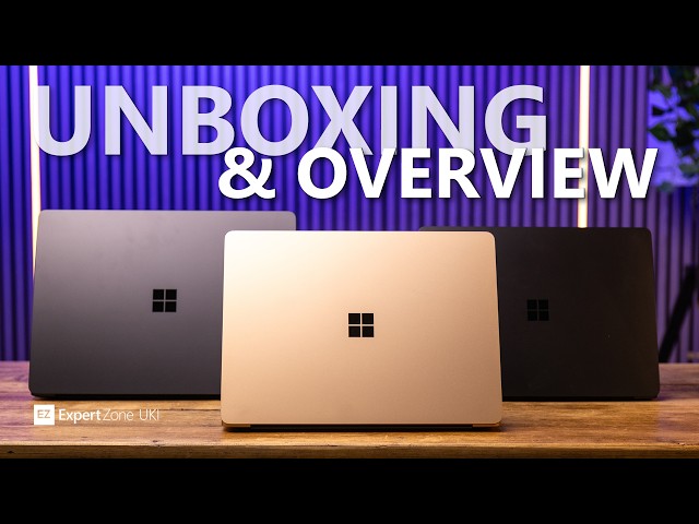 Surface Laptop 13.8" & 15" X2 Elite | Unboxing & Overview