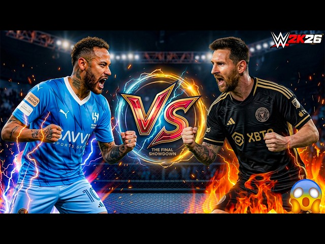 WWE 2K26 | MESSI VS NEYMAR - Limitless Fight! ⚡🔥