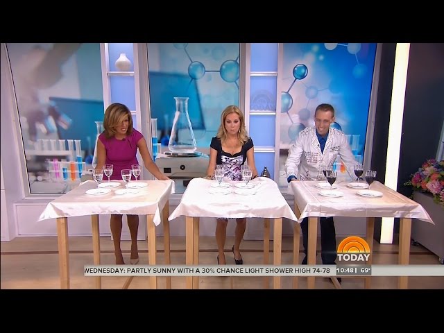 Today Show - Science Experiments w/ Jeffrey Vinokur (Magic Sand, Table cloths, and bubbles)