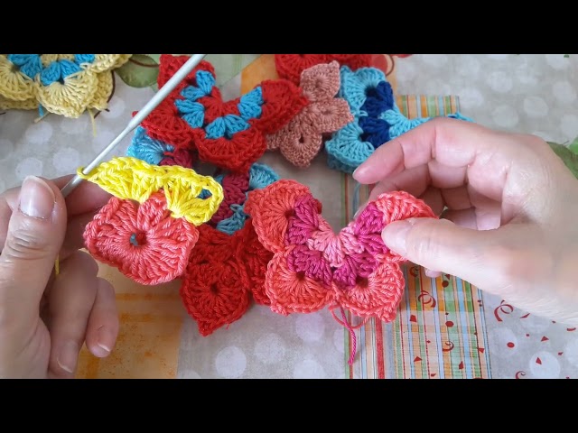 🦋🦋🦋 Here's how I crochet butterflies! 🦋🦋🦋