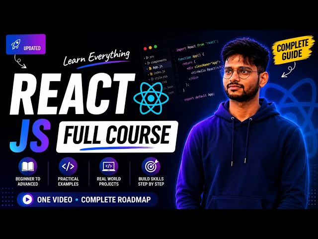 ReactJS Full Course | ReactJS - Learn Everything