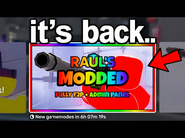 Roblox Rivals MODDED is BACK!